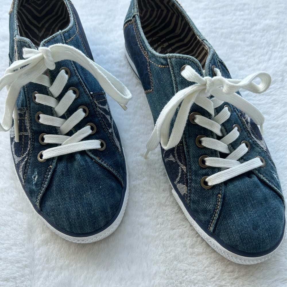 Coach Tonie Patchwork Sneakers - image 1